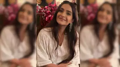 Sonam Kapoor goes vibrant in white as she blends tradition with style in this Chikankari suit